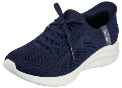 SKECHERS, sportiga damsneakers, med gjuten slip-in-h&auml;lplatta 